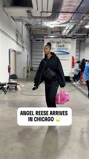 Angel Reese Arrives in Chicago!