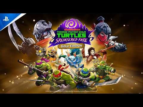 Teenage Mutant Ninja Turtles: Splintered Fate - Gold Edition Launch Trailer | PS5 & PS4 Games
