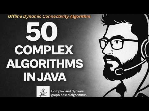 14. Offline Dynamic Connectivity Algorithm (Java)