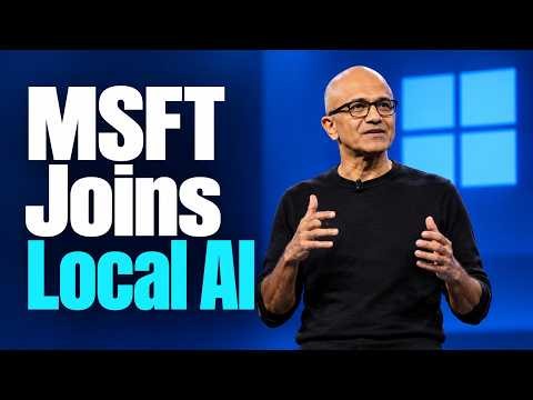 Microsoft Joins the Local AI Push