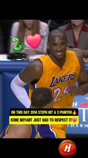When Kobe RECOGNIZED greatness🐍❤️