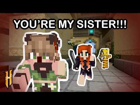 Sisters betray each other in Murder Mystery | Minecraft Hypixel Murder Mystery
