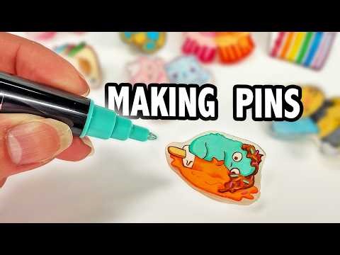 Making Shrink Plastic Pins