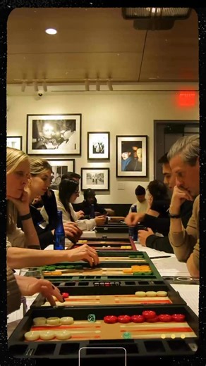 NYC Backgammon Club™️ on Instagram: "What a night at the @sohograndhotel! A full house of 64 tournament players, great games, big energy, and even better people. This tournament reminded us why we love building this community. Huge thank you to our board sponsor @playgammn for donating boards to the winners! Until the next one 🎲🎲 #backgammon #nycbackgammonclub #nyc #thingstodonyc #fyp #viral #backgammontournament"