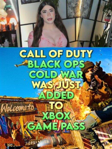 Call of Duty Black Ops Cold War Was Just Added To Xbox Game Pass! @xbox @callofduty #BlackOpsColdWar #CallofDuty #BlackOps #Gaming #ZEFF