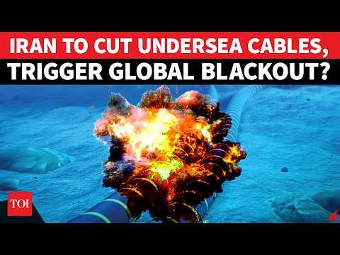 'WORLD WILL GO DARK': Iran's Doomsday Plan Revealed? Hormuz Cables Face Destruction | WATCH