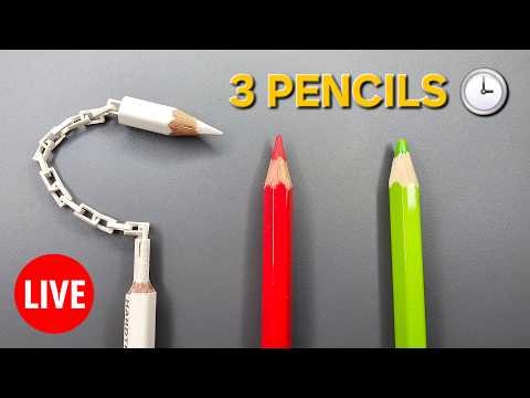Jeweler's Precision 💎 3 Pencils Micro-Art ASMR Marathon 🕒