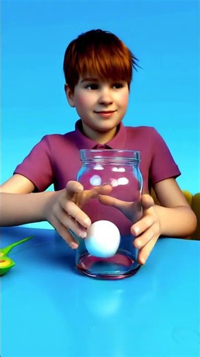 🍊 The Sinking Orange! ✨ Fun Science Lesson! 😲
