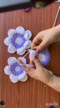 #crochet #flowers #knitting #diy #crochetpatterns #handmade #creative