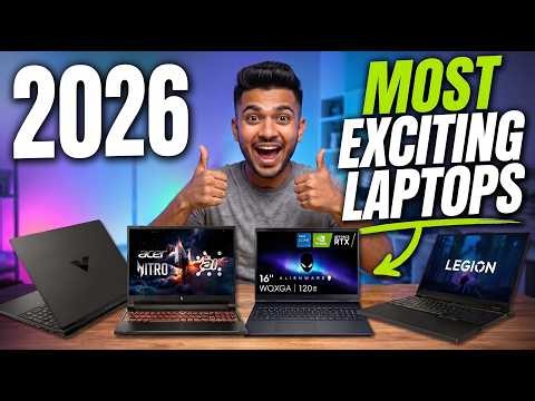 🎮 The 5 Most Exciting Gaming Laptops of 2026