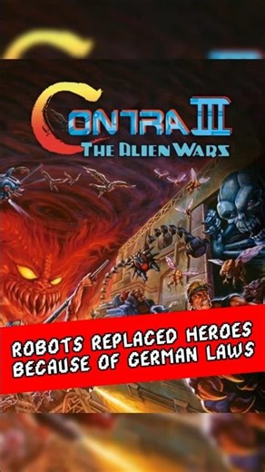 Contra III: The Alien Wars - Retro Game Facts #shorts #retrogaming #supermario #snes