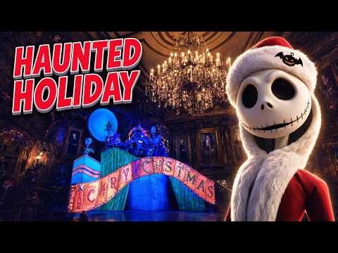 Haunted Mansion Holiday Full Ride Through | Disneyland 25th Anniversary Throwback