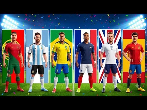 OFFICIAL WORLD CUP SONG 2026 🎵⚽ | Portugal 🇵🇹 Argentina 🇦🇷 Brazil 🇧🇷 France 🇫🇷