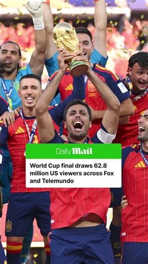 RECORD BREAKING! The 2026 World Cup Final drew over 60 million viewers in a star-studded matchup
