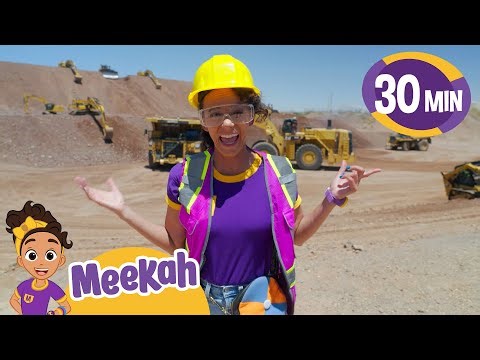 Dance Party at the Dig Site! 🏗️🎶 Meekah’s Construction Adventure | Blippi and Meekah Kids TV