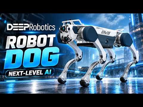 DEEPRobotics Robot Dog Is Seriously Impressive! 🤖🐕 | Next-Level Robotics