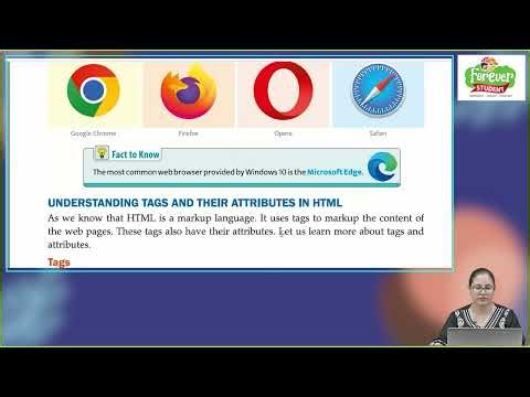 Ch 4 | Forever Student | Computer | Class 7 | Website Designing: HTML Basics | For children
