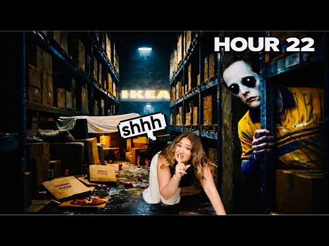 I Tried To SPEND 24 HOURS In IKEA... FAIL
