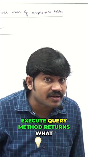 Execute Query: Get Data From Result Set #shorts