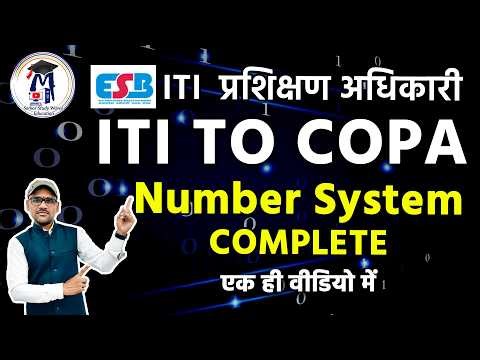 MP ITI TO COPA Number System Full Class | Decimal, Binary, Octal, Hexa + ASCII & Unicode