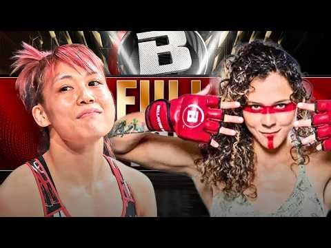 Japan vs Colombia!! | Kana Watanabe v Alejandra Lara | Full Fight | Bellator 255