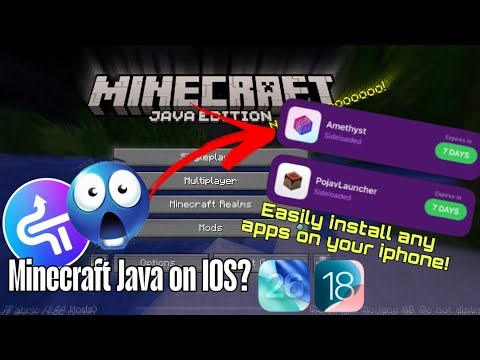 How to Install SideStore & Pojav/amethyst Launcher on iOS (Play Minecraft Java on iPhone)