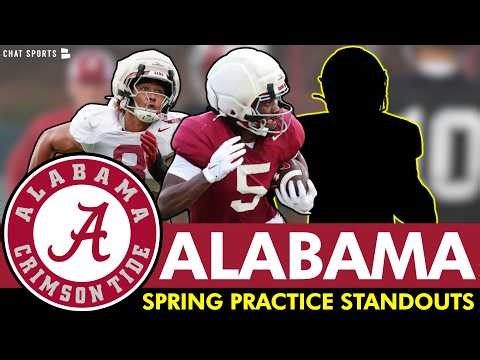 Kalen DeBoer Names Top STANDOUTS At Alabama Football Spring Practice Ft. Noah Rogers & Justin Hill