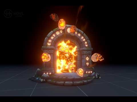 HQ Toon Portal Effects | Demo for the Unity Asset Store