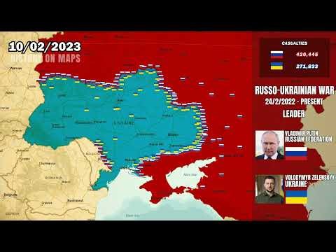 Russian Invasion of Ukraine Every Day (2022-Present)