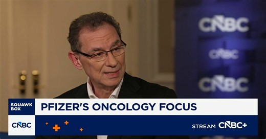 Pfizer CEO Albert Bourla on the company's oncology focus