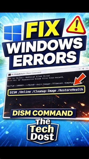 Fix Windows Problems with One CMD Command (DISM)