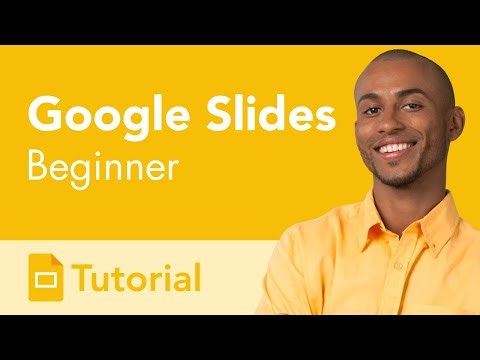 Google Slides Beginner Tutorial