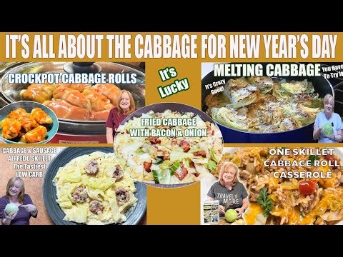 ITS ALL ABOUT THE CABBAGE FOR NEW YEARS DAY LUCK 5 Recipes