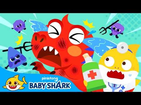 Nasty Germs vs Dr. Baby Shark | Baby Shark Hospital Play Song | Baby Shark Official