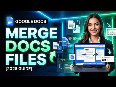How to Merge Google Docs Files [2026 Full Guide]