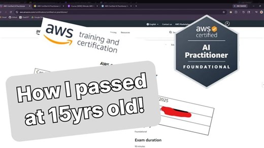 How I passed the AWS AI Practitioner Exam in 3 simple steps! | Zion Pulapakura