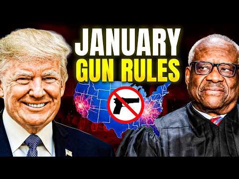 10 Gun Laws Just Changed After Supreme Court Ruling — New Rules Start in January!