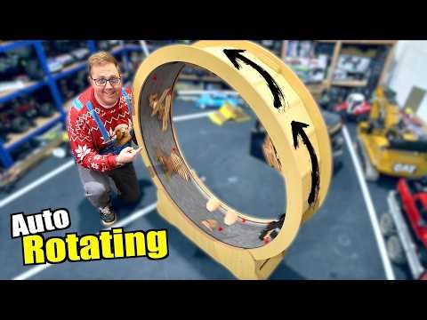I Built a Giant 'Auto' Rotating RC Crawler Course!