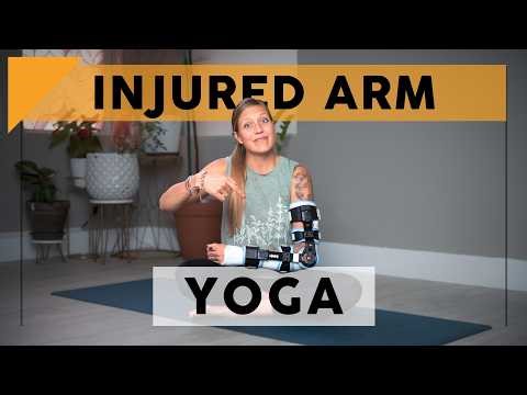 No Arms Full Body Yoga Practice 30 Minutes | Great for Wrist Injuries, Broken Arms, Leg Focus