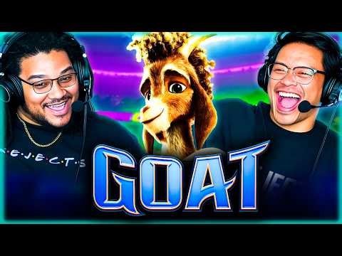 GOAT MOVIE REACTION – SONY’S "SPIDER-VERSE" STYLE ANIMATION IS A MASTERPIECE! – FIRST TIME WATCHING