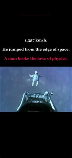 He Jumped From Space and Made History Felix Baumgartner #felixbaumgartner
