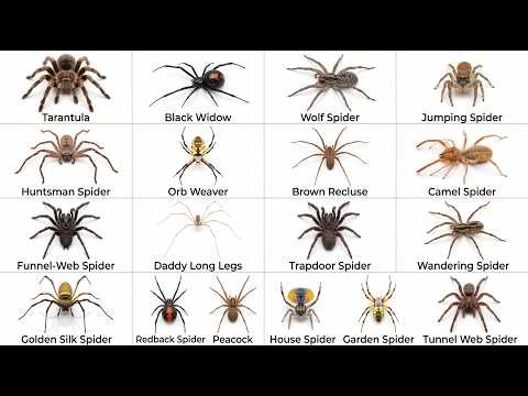 Every Type of Spider Explained