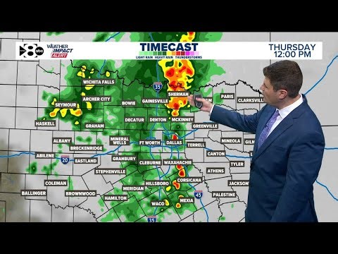 DFW Weather: More heavy rain and thunderstorms are in the forecast