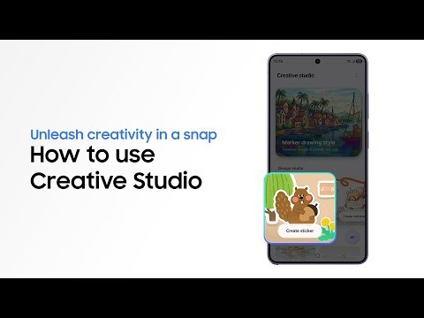 How to use Creative Studio | Galaxy AI | Galaxy S26 Series | Samsung