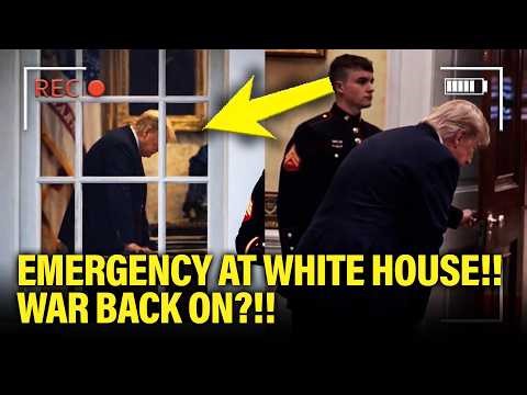 Trump PANICS as SITUATION ROOM EMERGENCY CALLED!!!