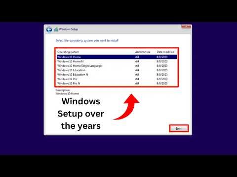 Windows Setup XP, Vista, 7, 8, 8 1, 10 & 11 #viral #shorts