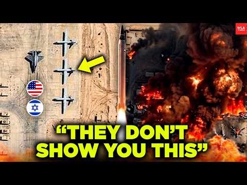 Multiple Israel-US Aircraft 'EXPLODING' As US 'CAN'T STOP' Iran's Drone Swarms? | Iran Claim