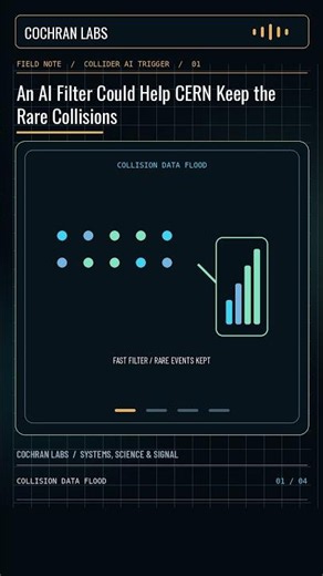 An AI Filter Could Help CERN Keep the Rare Collisions