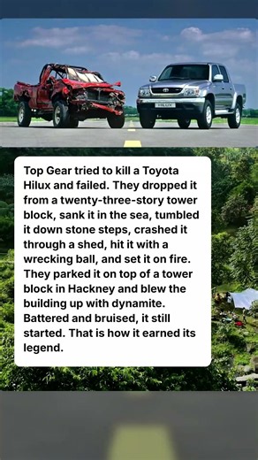 Top Gear Could Not Destroy a Toyota Hilux