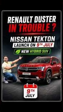 New Hybrid SUV soon 🔥 Nissan Tekton SUV 🔥Better than Duster ? Creta Hybrid ?